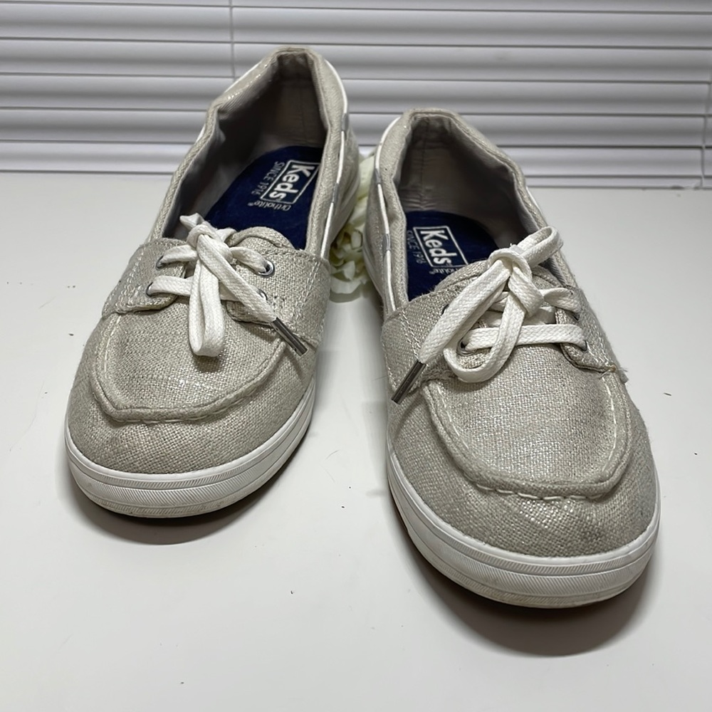 Keds Glimmer Ortholite Slip On Boat Shoe Size 6